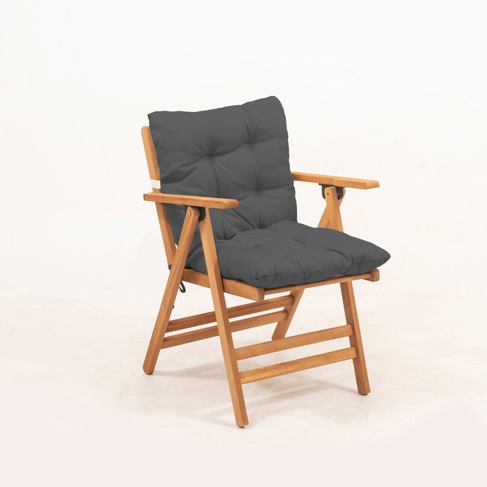 Hanah Home Silla de Jardín MYL04 - Antracita Hanah Home Silla de Jardín MYL04 - Antracita